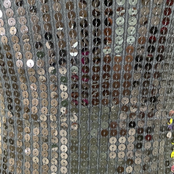 KnitWorks Black Sequins Front Tank Top - Picture 7 of 8